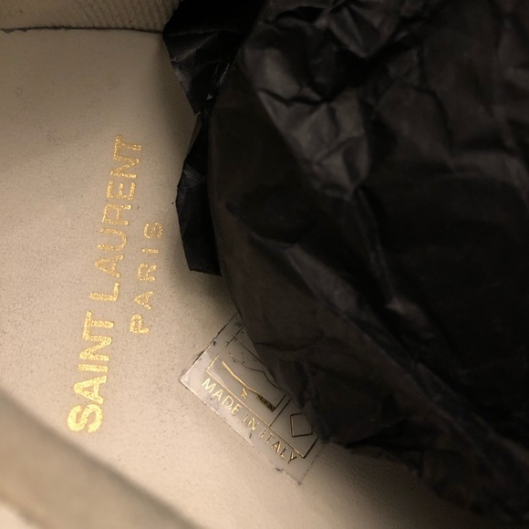 $645 Saint Laurent Shoes Size US 8 100%Authentic - Picture 5 of 11